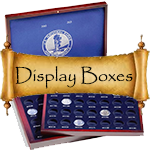 Coin Boxes and Display Cases