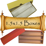 1.5x1.5 Coin Boxes
