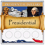 Presidential Dollars Supplies