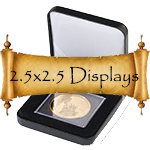 2.5x2.5 Holder Display Cases