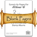 HE Harris Stamp Album Blank Pages