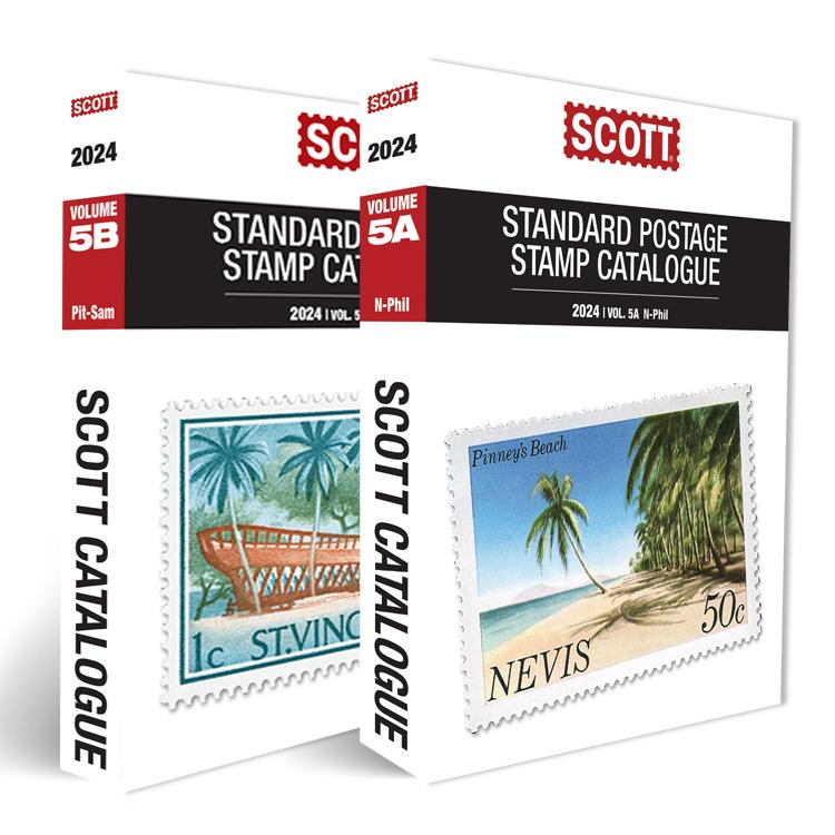 9780894877063 2024 Scott Standard Postage Stamp Catalogue, Volume 5