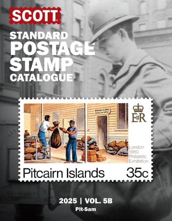 2025 Scott Standard Postage Stamp Catalogue, Volume 5 (Countries N-Sam)