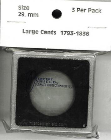 Intercept Shield 2X2 Holders 29mm (Large Cents)