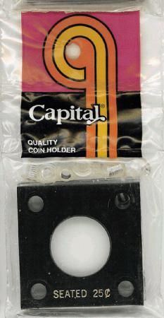 Capital Holder - Seated Quarter, 2x2