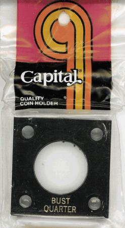 Capital Holder - Bust Quarter, 2x2