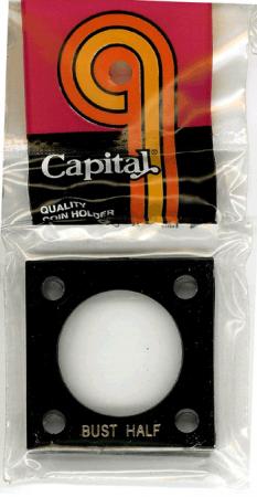 Capital Holder - Bust Half, 2x2