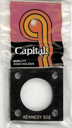 Capital Holder - Kennedy Half Dollar, 2x2