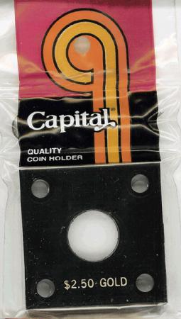 Capital Holder - $2.50 Gold, 2x2