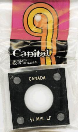 Capital Holder - 1/2 oz. Maple Leaf, 2x2