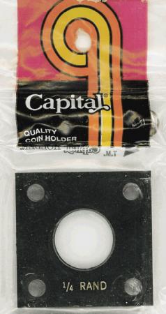 Capital Holder - 1/4 oz. Krugerrand, 2x2