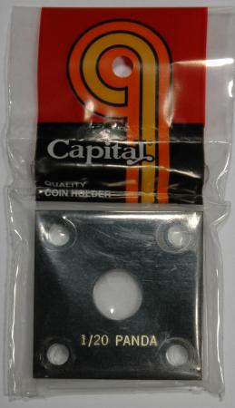 Capital Holder - 1/20 oz. Panda, 2x2