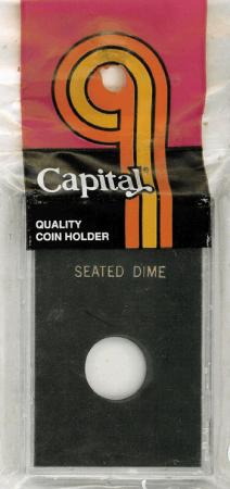 Capital Holder - Seated Dime, 2x3