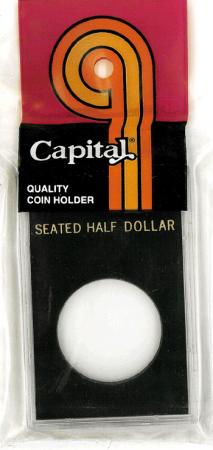 Capital Holder - Seated Half Dollar, 2x3