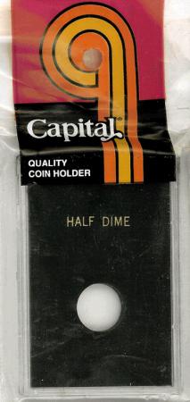 Capital Holder - Half Dime, 2x3