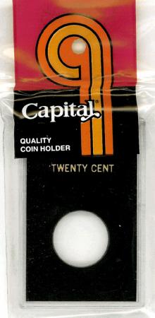 Capital Holder - Twenty Cent, 2x3