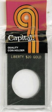 Capital Holder - Liberty $20 Gold, 2x3