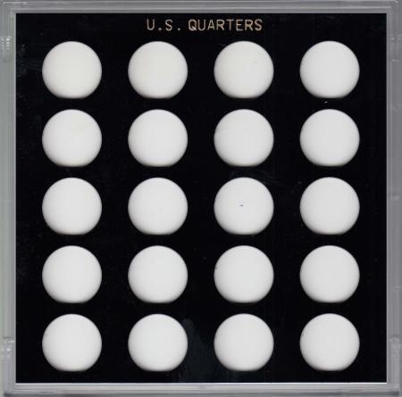 Capital Holder - U.S. Quarters (20 Holes, No Dates)