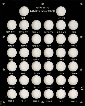 Capital Holder - Standing Liberty Quarters 1916-1930S
