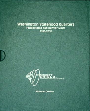 Intercept Shield Album: 50 State Quarters P&D 1999-2008