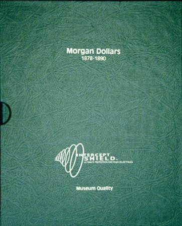 Intercept Shield Album: Morgan Dollars 1878-1890