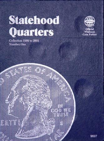 Whitman Folder 9697: State Quarters No. 1, 1999-2001