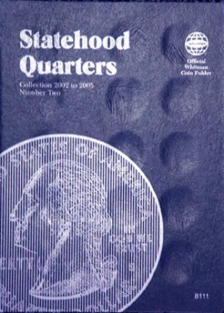 Whitman Folder 8111: State Quarters No. 2, 2002-2005