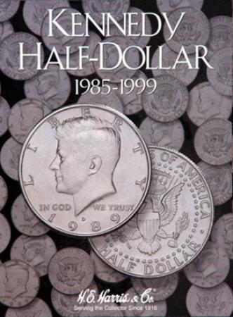 HE Harris Folder 2697: Kennedy Half Dollars No. 2, 1985-1999