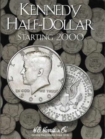 HE Harris Folder 2942: Kennedy Half Dollars No. 3, 2000-Date
