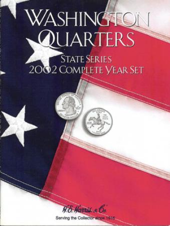 HE Harris Folder 2585: Complete Year Set Quarters, 2002