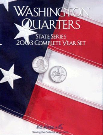 HE Harris Folder 2586: Complete Year Set Quarters, 2003