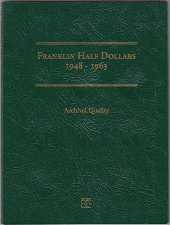 Littleton Folder LCF09: Franklin Half Dollars, 1948-1963