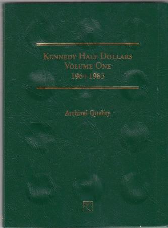 Littleton Folder LCF07: Kennedy Half Dollars, 1964-1985