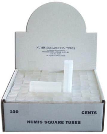 Numis Square Tubes, Cent Size