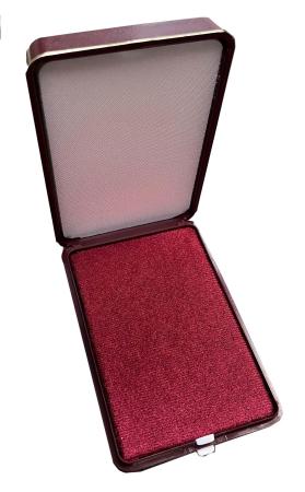 Prinz Patent Case -- 50x80 mm -- Red/Red