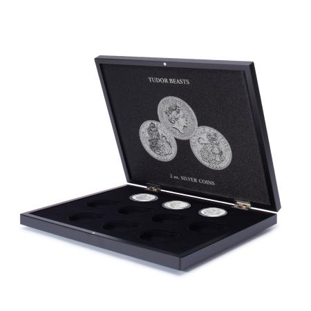 Lighthouse Presentation Case for Ten 2 oz Tudor Beast Silver Coins