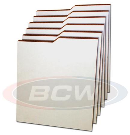 BCW Comic Dividers -- Pack of 36 -- Corrugated