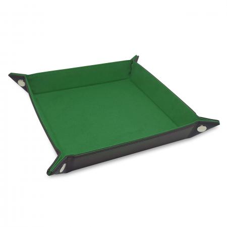 BCW Square Dice Tray -- Green