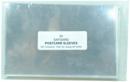  BCW Continental Postcard Sleeves, 100 Piece : Office Products