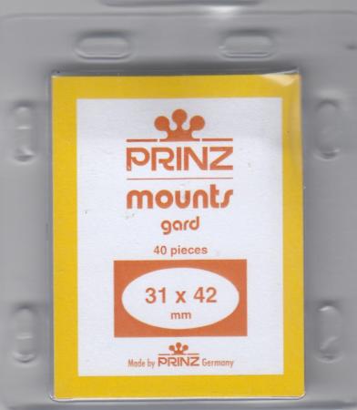 Prinz/Scott Stamp Mounts: 31x42