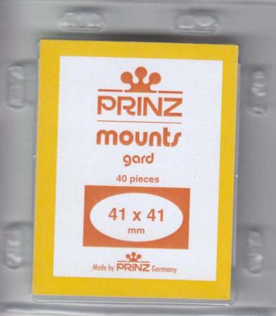 Prinz/Scott Stamp Mounts: 41x41