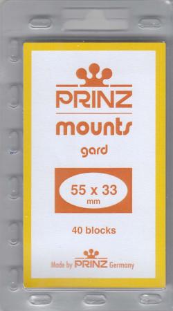 Prinz/Scott Stamp Mounts: 55x33