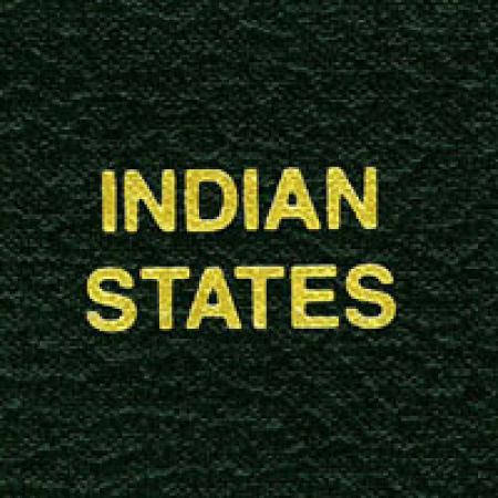 Scott Specialty Series Green Binder Label: Indian States