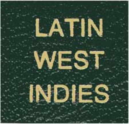 Scott Specialty Series Green Binder Label: Latin / West Indies