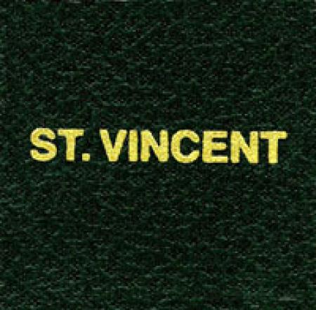 Scott Specialty Series Green Binder Label: St. Vincent