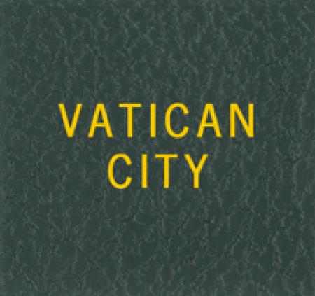 Scott Specialty Series Green Binder Label: Vatican City