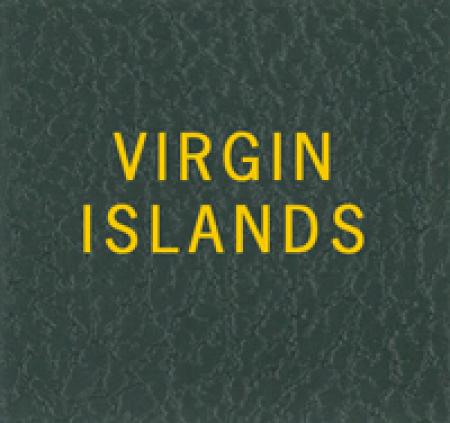 Scott Specialty Series Green Binder Label: Virgin Islands