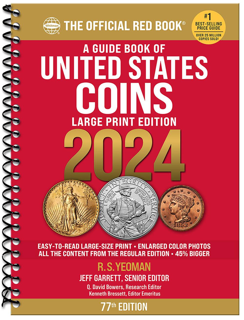 9780794850142 A Guide Book United States Coins 2024 Yeoman Bressett