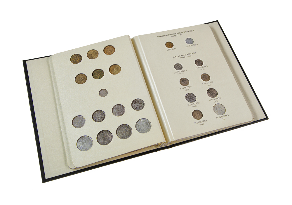 World Coin Albums SY01 Syria Coin Album, 1920-1960