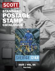 2025 Scott Standard Postage Stamp Catalogue, Volume 6 (Countries San-Z)